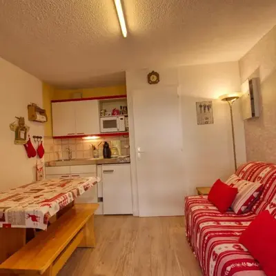 Studio cosy 4 pers. aux pieds des pistes - FR-1-642-51