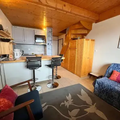 Appartement charmant avec balcon et casier à ski à Samoëns - FR-1-624-89