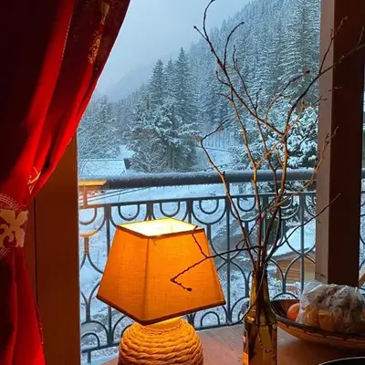Happy Moose - Cosy Mont Blanc View apartment with sauna