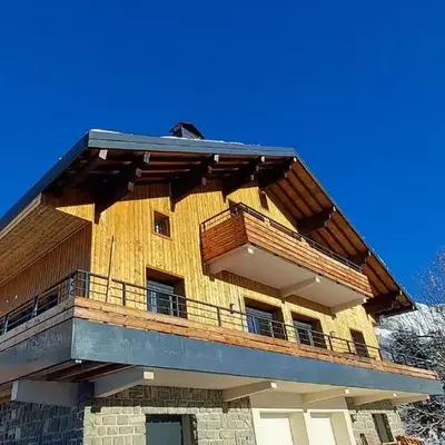 New Spacious Appart. Incredible view of Mt Blanc