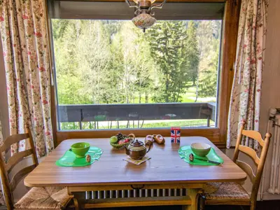 a couple of bunk beds in a room at Apartment Alpen Roc by Interhome in Chamonix-Mont-Blanc