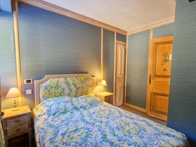 a white apartment building with a blue sky in the background at Appartement spacieux avec sauna et grande terrasse, pour 10 pers. - FR-1-425-118 in Flaine