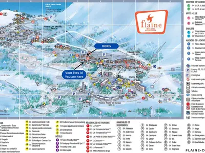 a bathroom with a shower with a toilet and a sink at Appartement rénové 3 pièces · Centre station · Balcon · 6 personnes - FR-1-425-126 in Flaine