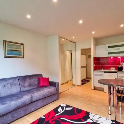 Studio rénové pour 4 pers