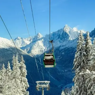 Studio Mont-Blanc balcony ski & walking center