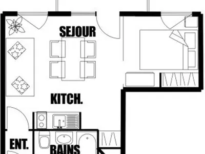 Gallery image of Studio spacieux 4 pers, lit double, pistes, parking - FR-1-572-146 in Arâches-la-Frasse