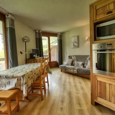 Bel appartement familial aux pieds des pistes - FR-1-642-73
