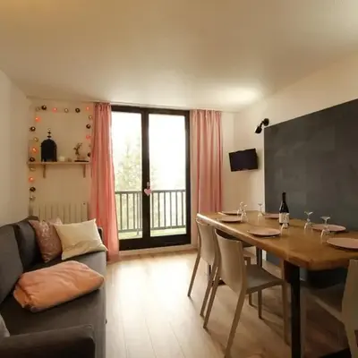 Appartement rénové 3 pièces - 6 pers - Balcon Sud - Résidence Sirius à Flaine Forêt - FR-1-687-5