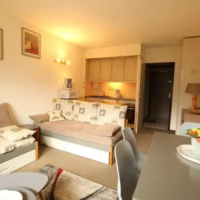 Appartement rénové 2 pièces pour 6 personnes avec balcon sud à 300m des pistes - Flaine Forêt - FR-1-687-48