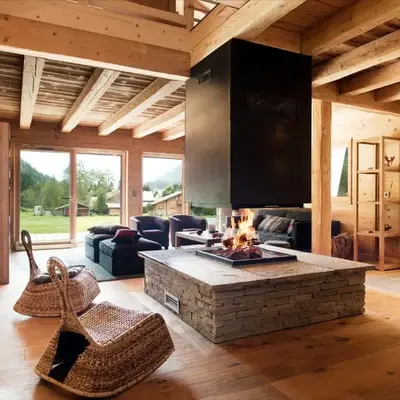 Magnifique chalet 12 pers avec sauna et cheminée - FR-1-343-181