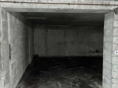 a dark room with a brick wall and a tunnel at Charmant 2 pièces, 4 couchages, Megève - À 400m des remontées mécaniques, balcon et parking inclus - FR-1-597-169 in Megève