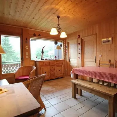 Chalet cosy 3 chambres pour 6 personnes à Arâches-la-Frasse