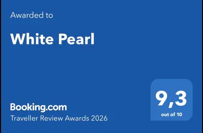 a screenshot of the white pearl travel review awards at White Pearl in Chamonix-Mont-Blanc