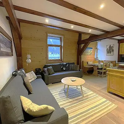 Duplex centre Chamonix pour 6 avec parking et wifi - FR-1-343-240