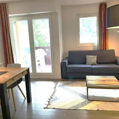 Studio à Chamonix avec balcon