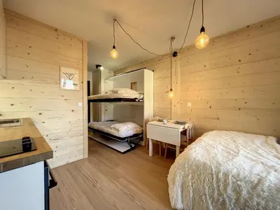 Gallery image of Superbe studio refait à neuf et tout équipé avec parking in Chamonix-Mont-Blanc