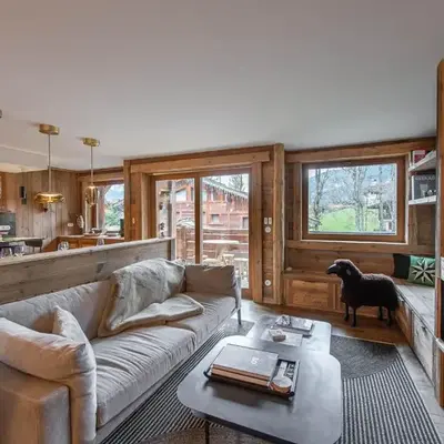 Duplex rénové au cœur de Megève